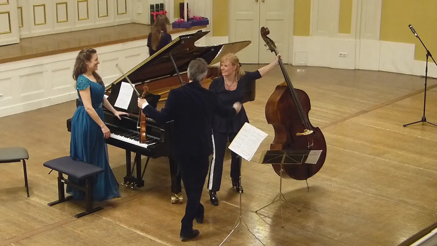 🎻 Violin, Double Bass & Piano